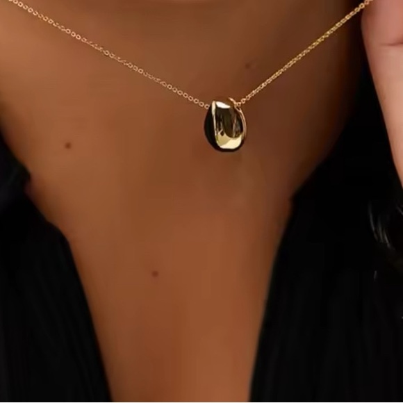 925 Sterling Silver Gold Plated Pendant Necklace - Picture 3 of 5